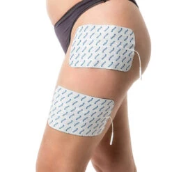 Elektroden (sehr Groß), 18x11 Cm - 2 Stück - Passend Zu Axion, Prorelax, Promed - 2mm Steckanschluss