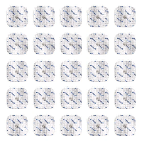 Elektroden 5x5cm - 20 Stück - Passend Zu Beurer, Sanitas - 3,5mm Druckknopf