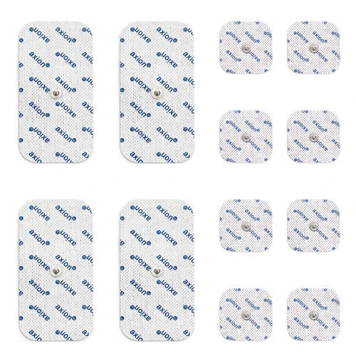 Elektroden-Set - 12 Stück - Passend Zu Beurer, Sanitas - 3,5mm Druckknopf