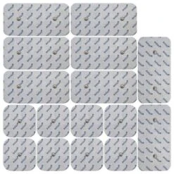 Elektroden Misch-Set - 16 Stück - Passend Zu Compex - 3,75mm Druckknopf