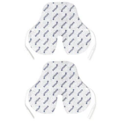 Nacken-Elektroden 11x13 Cm - 2 Stück - Passend Zu Axion, Prorelax, Promed, Auvon - 2mm Steckanschluss