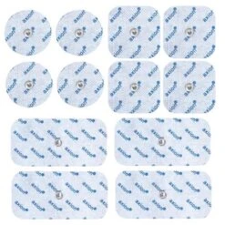 Elektroden Mischset - 12 Stück - Passend Zu Beurer, Sanitas - 3,5mm Druckknopf