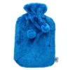 Wärmflasche Mit Bezug - Blau - 33x20 Cm