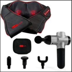 Massage Bundle (Massagepistole Und Shiatsu Massagegerät) Von Kraftwerk