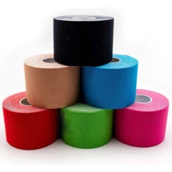 6 Rollen Kinesiologie-Tape 5cm Breit 5m Lang Uncut Von Axion In 6 Farben