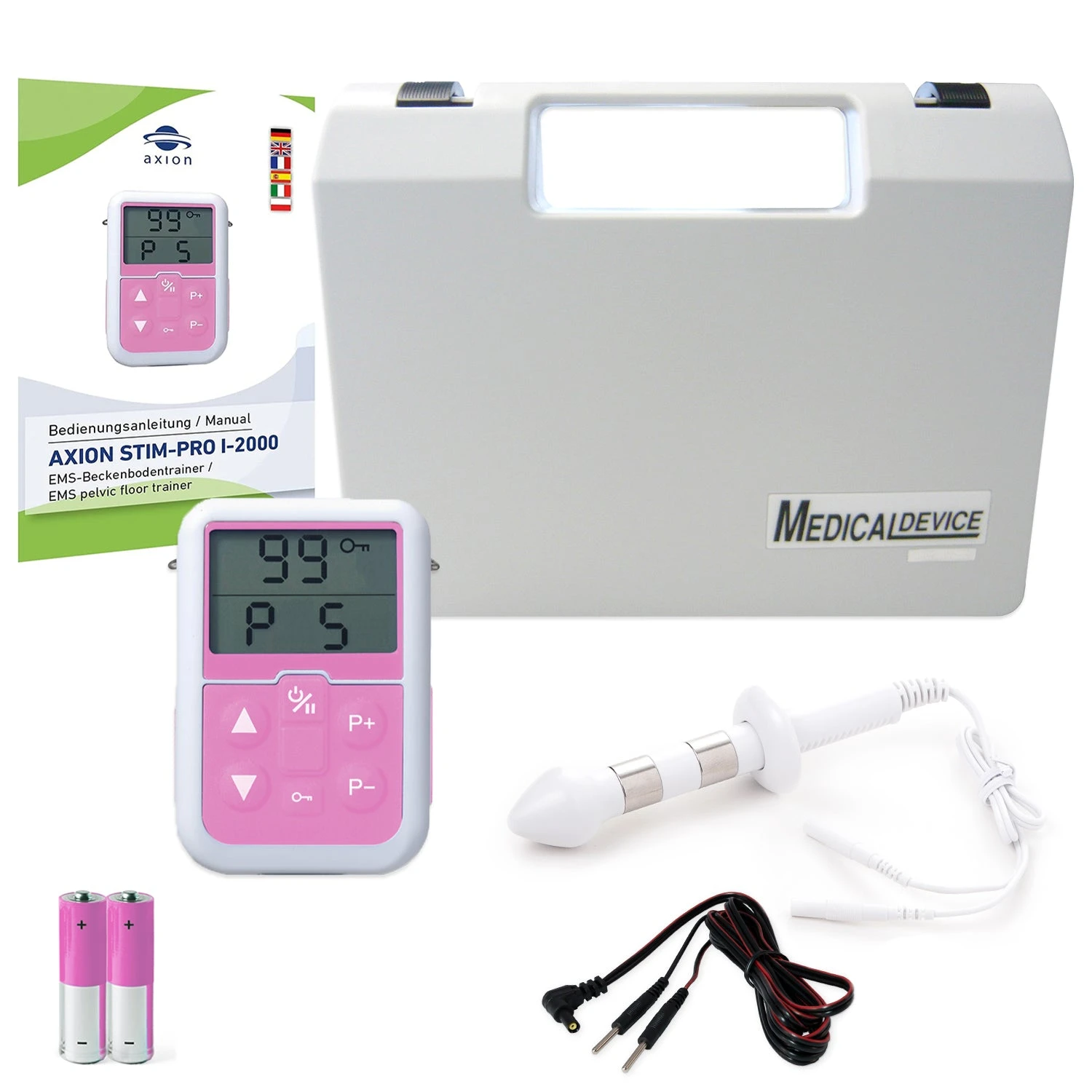 Beckenbodentrainer-Set Für Männer Inklusive Analsonde S-13A - Image 2