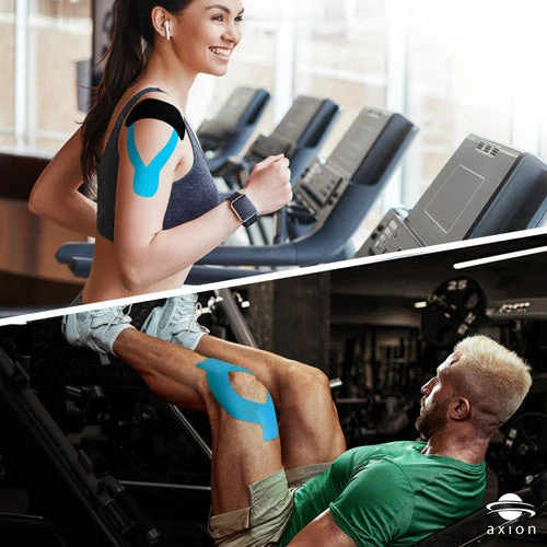 240 Streifen Kinesiologie-Tape 5cm Breit 25cm Lang Precut Auf 12 Rollen In 4 Farben Von Axion - Image 3