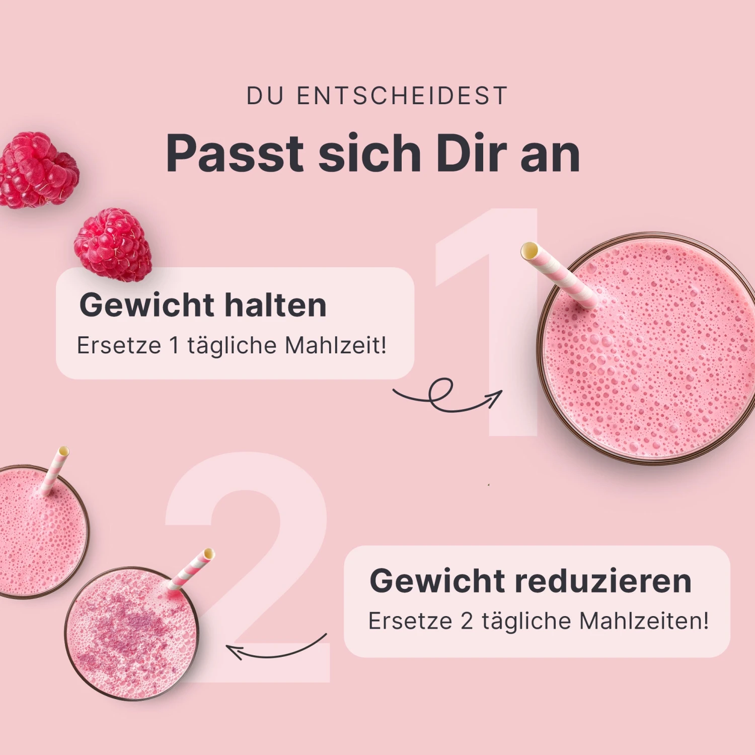 Shakemahlzeit Himbeere (360g) - Image 5