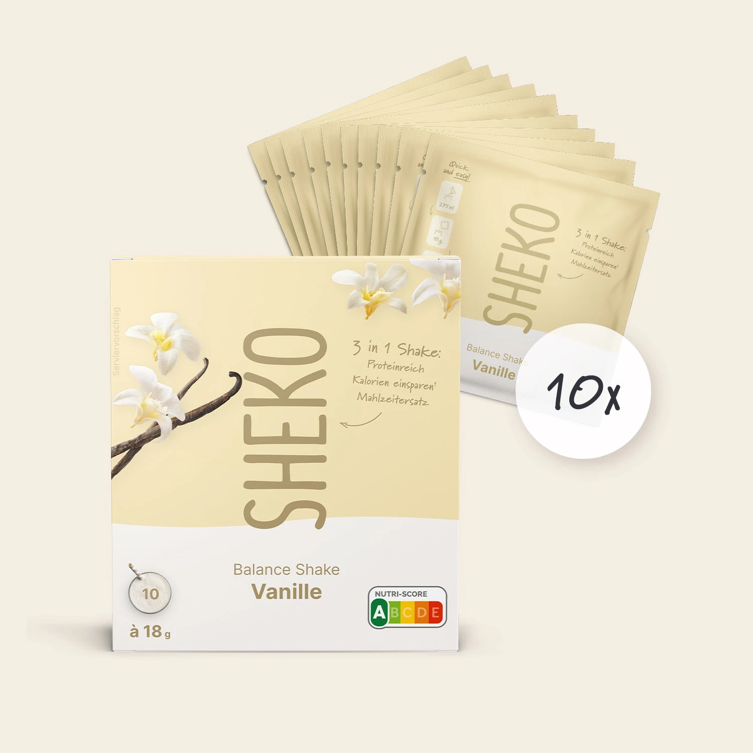 10er Travelset Vanille